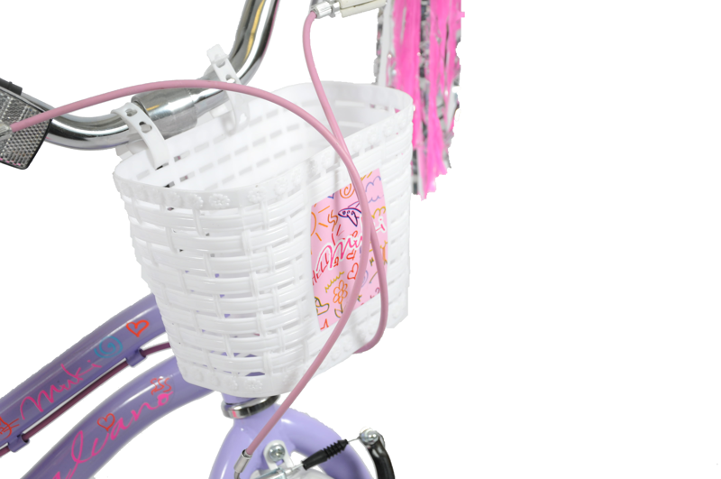 Salcano Muki 14 Inch Wheel Kids Bike Lilac-3